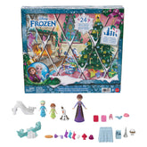 Mattel Frozen advent front packaging showing calendar and festive artwork for unwrapping excitement