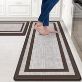 Mattitude front view showing both mats and packaging for clear identity and features