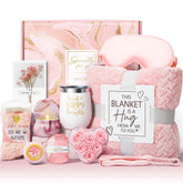 MAYICIVO front box display showing complete spa gift set for memorable unboxing