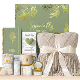 MAYICIVO gift box front view showing elegant packaging and comforting presentation