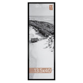 MCS front view of 13.5x40 frame showing clean black border and centered artwork for modern display