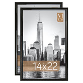 MCS Trendsetter front view showing black high-gloss frame and clean display benefit