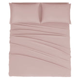 Mejoroom queen sheet set on bed showing neat fit and inviting look