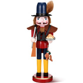 Memorywuu fall nutcracker front view showing full figure and seasonal charm