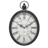 Menterry front view showing antique black finish and vintage charm
