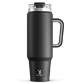 Meoky 40 oz front view showing capacity and Night color for lasting cold