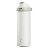 Meoky front view ivory bottle showing clean design and portability benefit