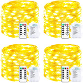 Mewuv front packaging showing 4-pack and total 800 LEDs for versatile decorating