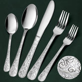 Meythway front packaging showing full 40-piece set and elegant presentation