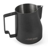 MHW-3BOMBER front view of black 12oz pitcher showing professional finish and durability