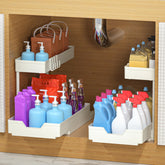 Minimalist Studio front view showing clean white organizer and compact layout benefit