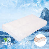MINUPWELL front view of knee pillow showing compact supportive shape and cooling cover