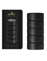 MISHOWNET tire mug front view showing rugged car-style look and practical grip