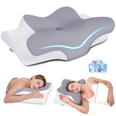 Missleep front view showing pillow shape and benefits