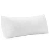 MIULEE front view of compressed 12x24 pillow insert, shows neat packaging and convenience