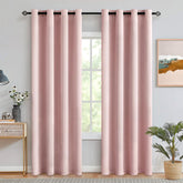 MIULEE full panel front view adding soft pink color and privacy