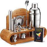Mixeries front packaging showing complete bar kit and elegant gift box