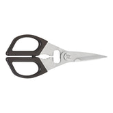 MIYABI shears front view showing ergonomic handles and multi-tool benefits