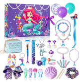 MJartoria front packaging showing mermaid theme and daily doors for festive display