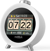 MOMILLA front display showing colorful screen and clear time for easy reading