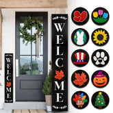 MONJITA front standing welcome sign showing full vertical display and curb appeal