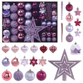 MoonXmas front view of 88-piece set showing coordinated purple pink colors and full contents benefit: complete kit