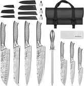 MOSFiATA full 12-piece set displayed front view showing organized layout and portability