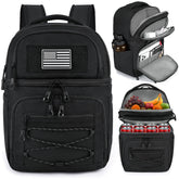 MOZETO front view showing dual-compartment design and ergonomic straps for comfortable carry