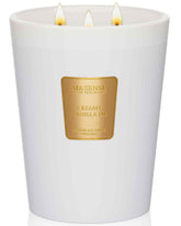 M&SENSE front jar showing floral pattern and vanilla pie scent, elegant display benefit