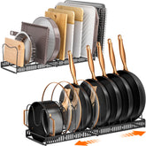 MUDEELA front view of both organizers showing compact storage benefit