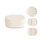 mushie front view ivory lunchbox showing compact design and secure closure