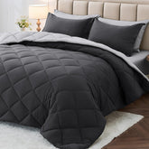 MUXHOMO front view of queen bed-in-a-bag showing complete set benefit