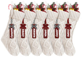 Nackiy front view six-pack stockings showing coordinated color appeal
