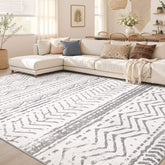 Nakagishi front view showing boho pattern and soft look for stylish rooms