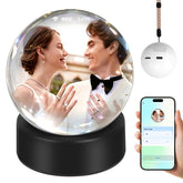 NANSIKE front view of memory sphere showing crystal display and base benefit keeps memories visible