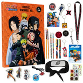 NARUTO advent calendar front packaging showing cover art and 24 doors