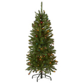 National Tree Company Kingswood Fir front view showing compact, slim profile and full shape