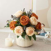 NAWEIDA front view vase arrangement showing elegant centerpiece and instant decor