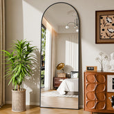 NBGV front view arched mirror showing full-length reflection and elegant style