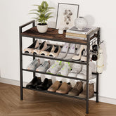 neatevday front view assembled shows organized shoes and saved floor space