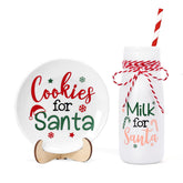 Nefelibata cookie plate front view showing festive design and display-ready charm