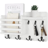 Nekon mail holder front view shows tidy mail organization benefit
