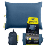 NEMO Fillo Elite front view showing full shape and soft cover for comfortable support