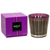 NEST New York Autumn Plum front packaging in purple glass offers elegant seasonal fragrance