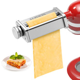 NEWSETS front view of pasta roller attachment showing compact profile and durability