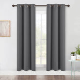 NICETOWN front packaging showing two 42x72 gray panels and benefits