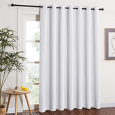 NICETOWN front panel full length showing darkening effect and sleek look