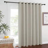 NICETOWN front panel natural showing full-width coverage and clean aesthetic