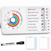 Nikafly front view showing timer and task board for clear routine management