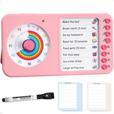 Nikafly front view showing timer and task board, clarifies routines